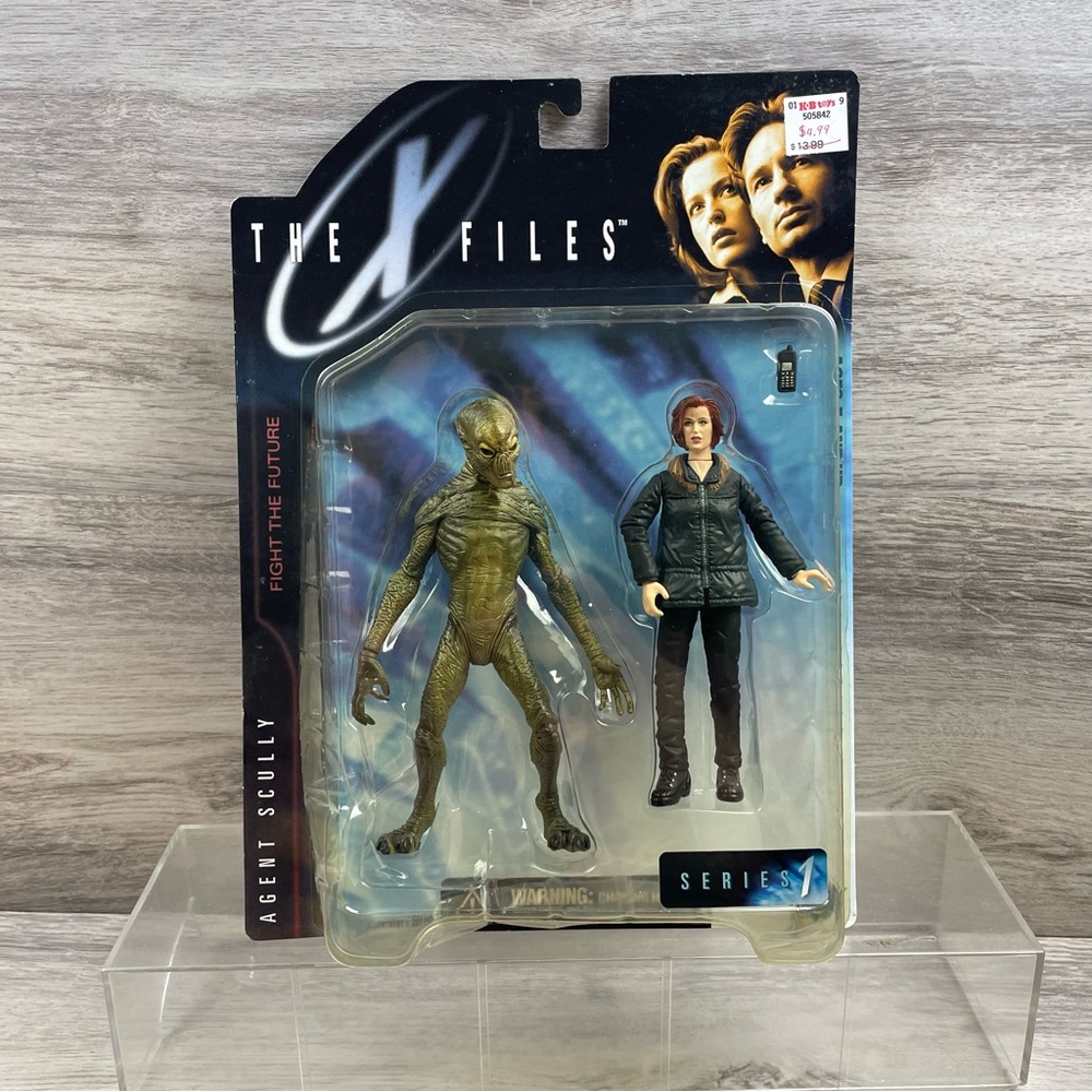The X-Files Agent Scully & Alien Series 1 Mcfarlane Toys Vintage 1998
